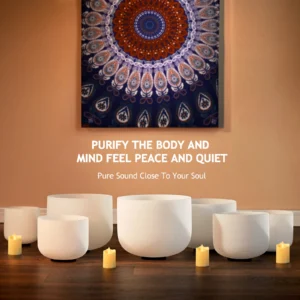 432Hz Crystal Bowl Set